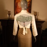 Hand Painted Skirt and top - Image 4