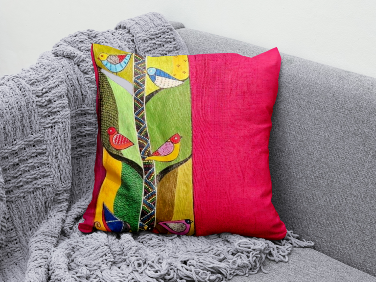 Free Sofa Cushion Mockup PSD File