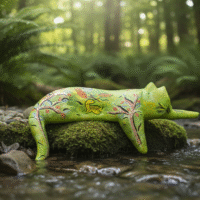 Bilav COZYCAT03 - Rumin Arts Collection - Image 3