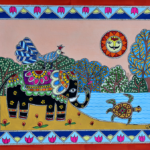 Jungle Harmony, Size-14x11 Inch