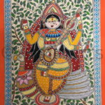 Sarasvati Ji,  Size:11x14 Inch