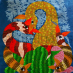 Mix of Modern & Tradition, Size:36x30 Inch