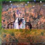 Seeking peace, Size- 7x11 Inch