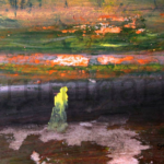 Seeing Self via Reflection, Size- 7x11 Inch