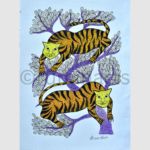 Tiger pair, Size- 15x11 Inch